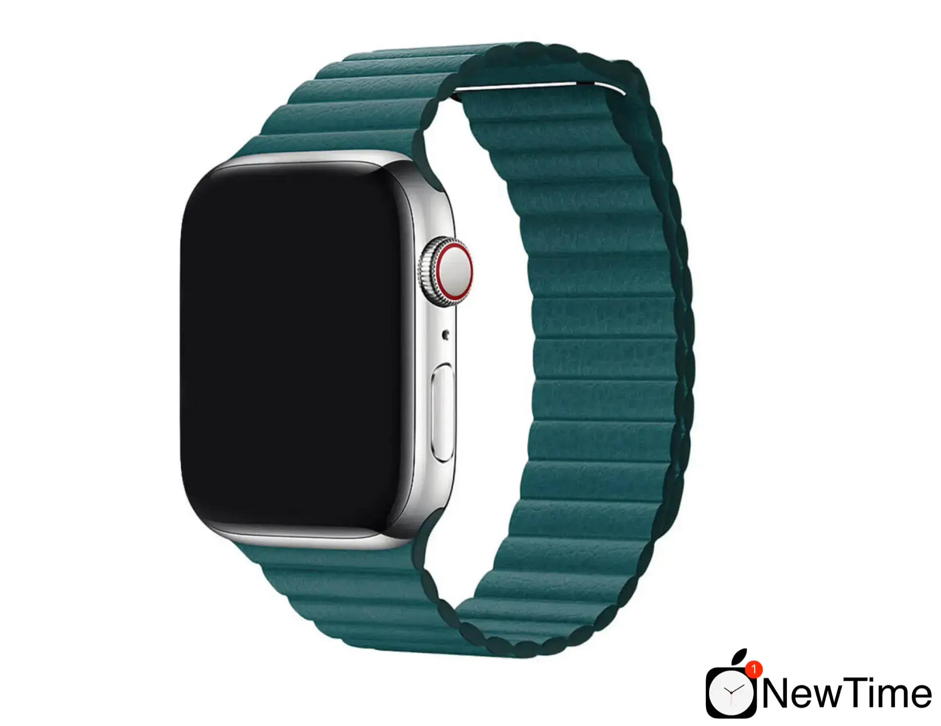 Ремінець Apple Peacock Leather Loop - Large (MXPN2) для Apple Watch 44/45/46/49mm
